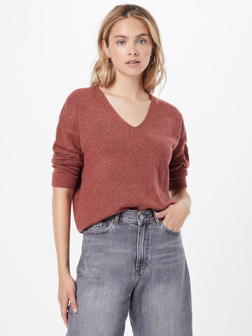 ONLY Sweater 'Rica' in Red: front