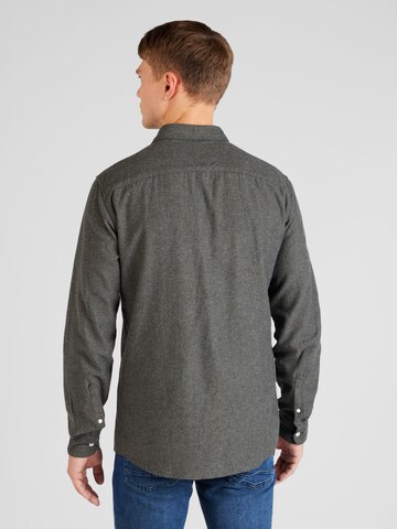 Coupe slim Chemise 'BEN' Only & Sons en gris