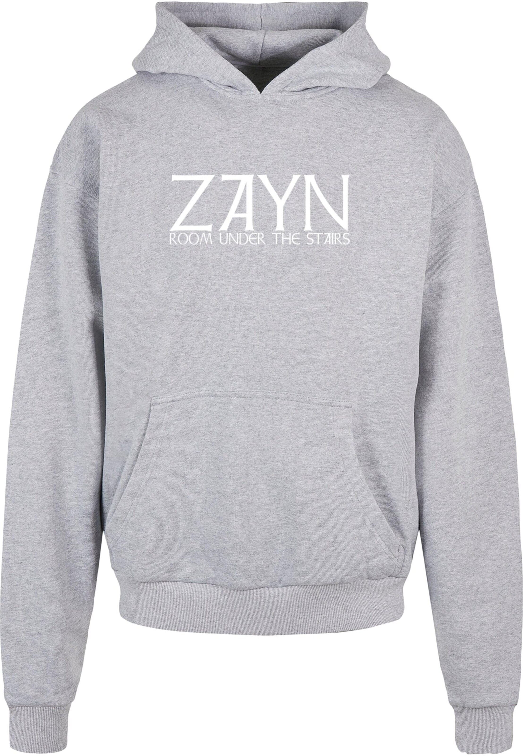 Merchcode Sweatshirt 'Zayn - Indigo' in Grau: Vorderseite