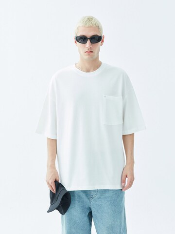 T-Shirt 'Galena Park' VAMOS CLO en beige : devant