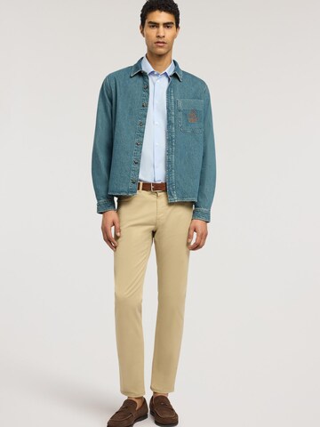 Trussardi Slimfit Broek in Beige