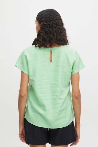 b.young Blouse 'Byfalakka' in Green