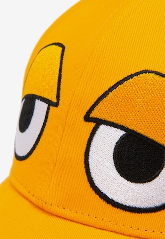 LOGOSHIRT Cap 'Maus - Mascot' in Orange