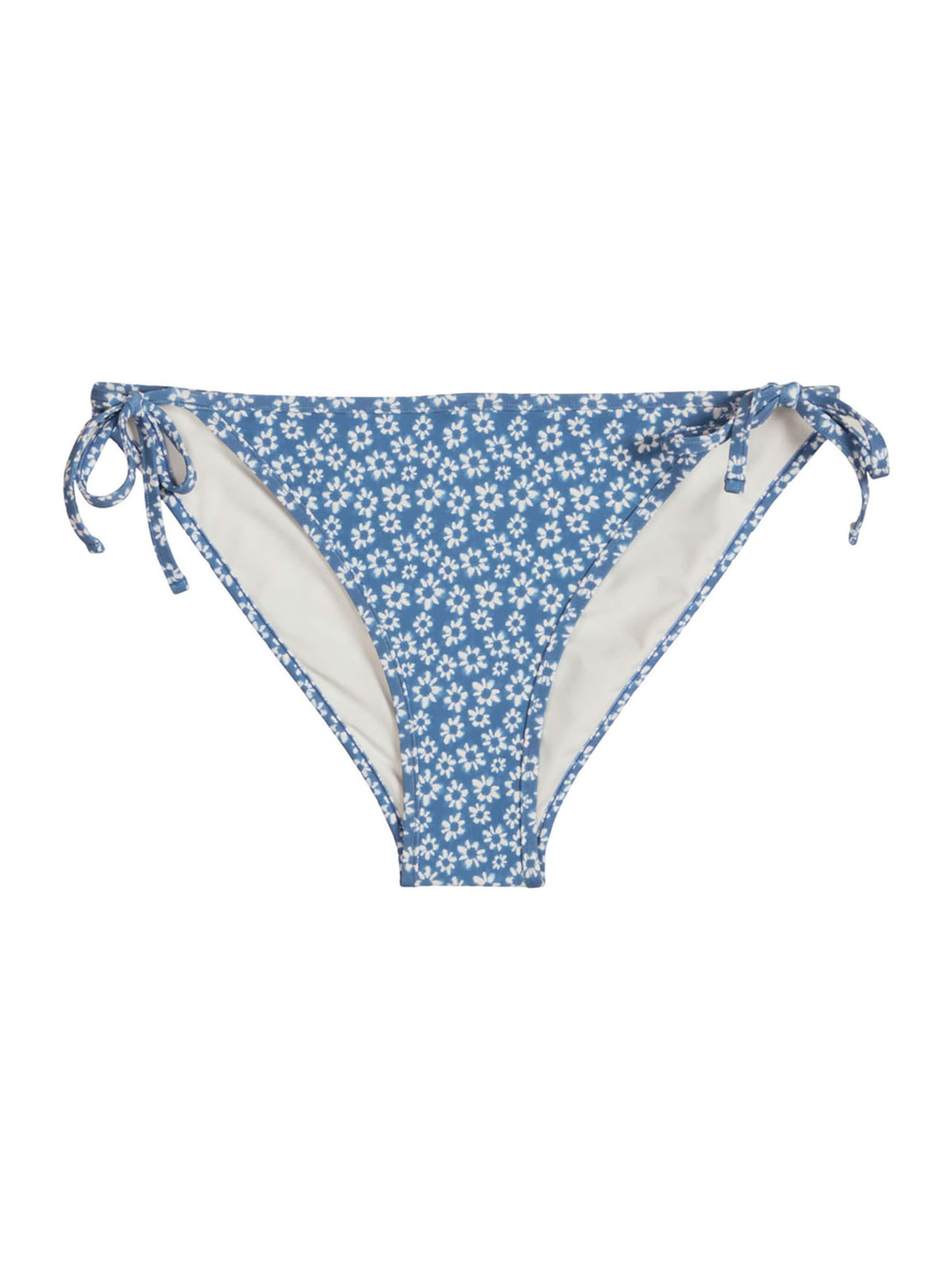 Marc O'Polo Bikini Bottoms ' Shiny ' in Blue: front