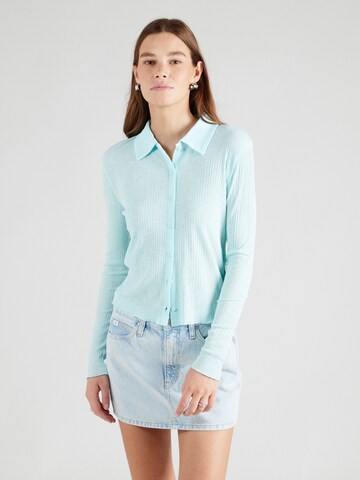 Calvin Klein Jeans Blouse in Blue: front