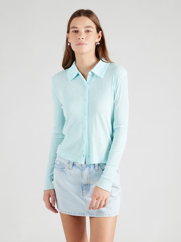 Calvin Klein Jeans - Blusa em azul: frente