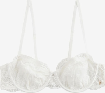 B by Ted BakerT-shirt Grudnjak - bijela boja: prednji dio