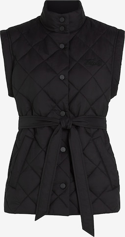 Karl LagerfeldPrsluk - crna boja: prednji dio