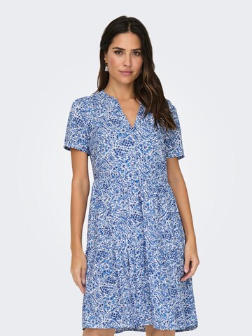 Robe 'ZALLY' ONLY en bleu : devant