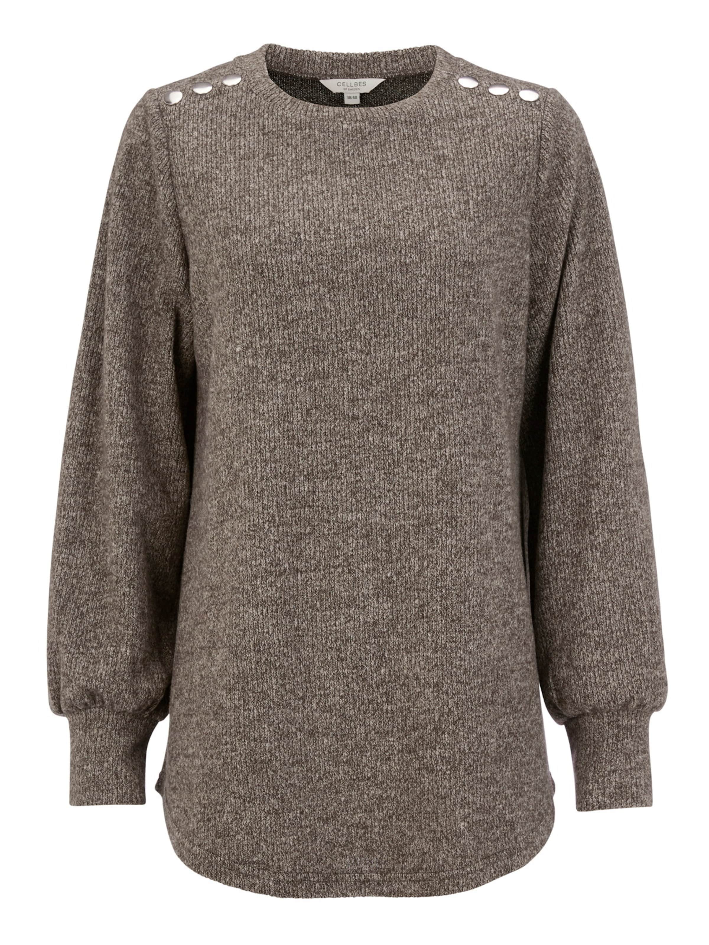 Cellbes of Sweden Trui in Bruin: voorkant