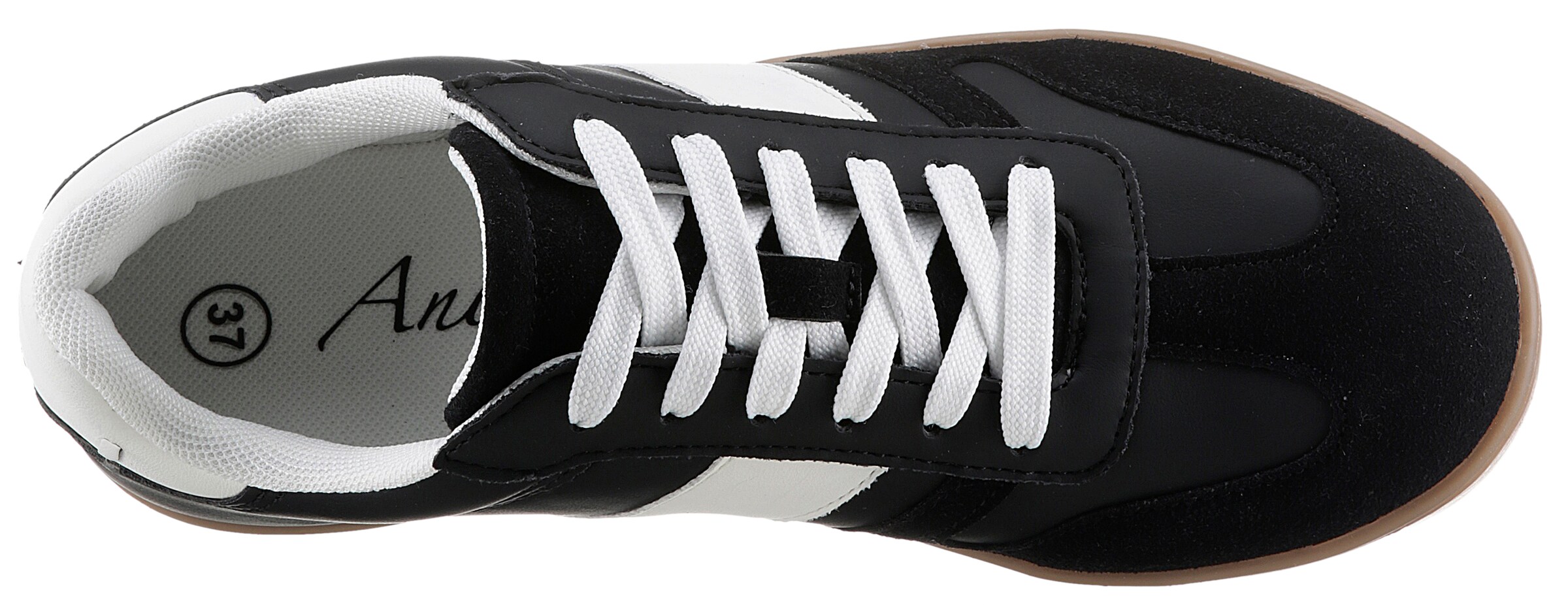 Aniston Sneaker in Schwarz