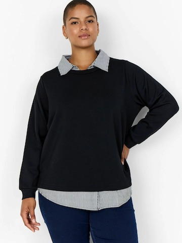 Wasabi Concept Pullover 'Sabina' i sort: forside