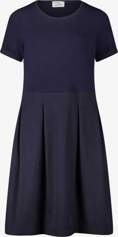 Vera Mont Summer Dress in Blue: front