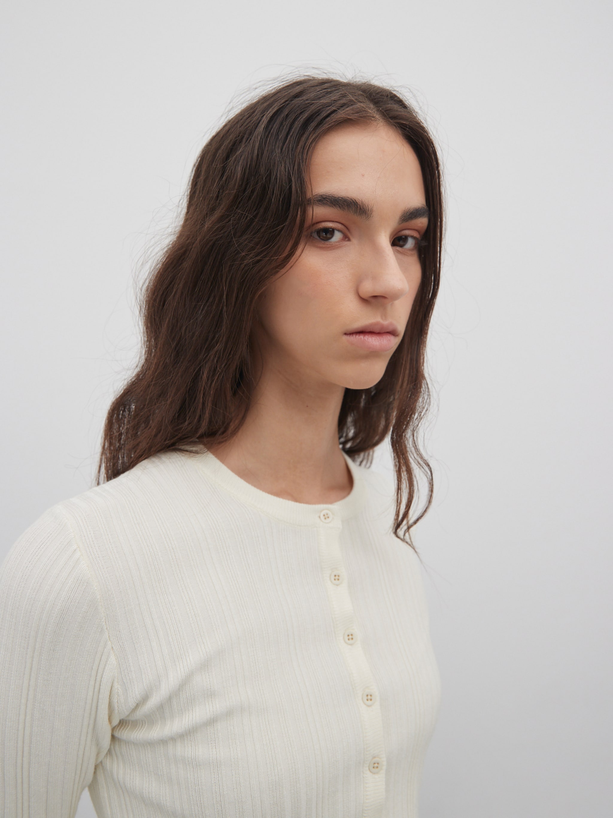 EDITED Produkter Cardigan 'Irene' lysebeige