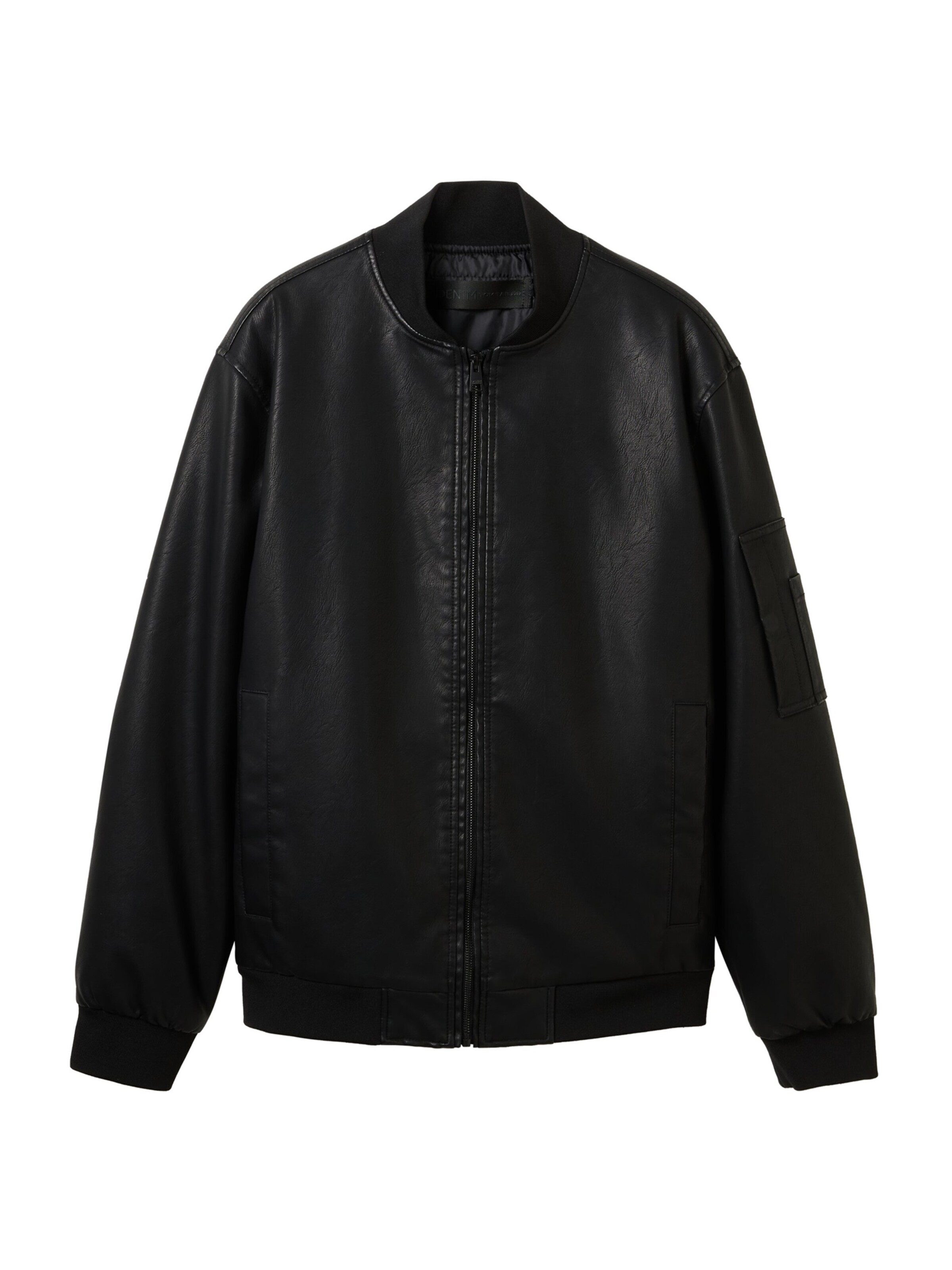 TOM TAILOR DENIM Jacke in Schwarz: Vorderseite