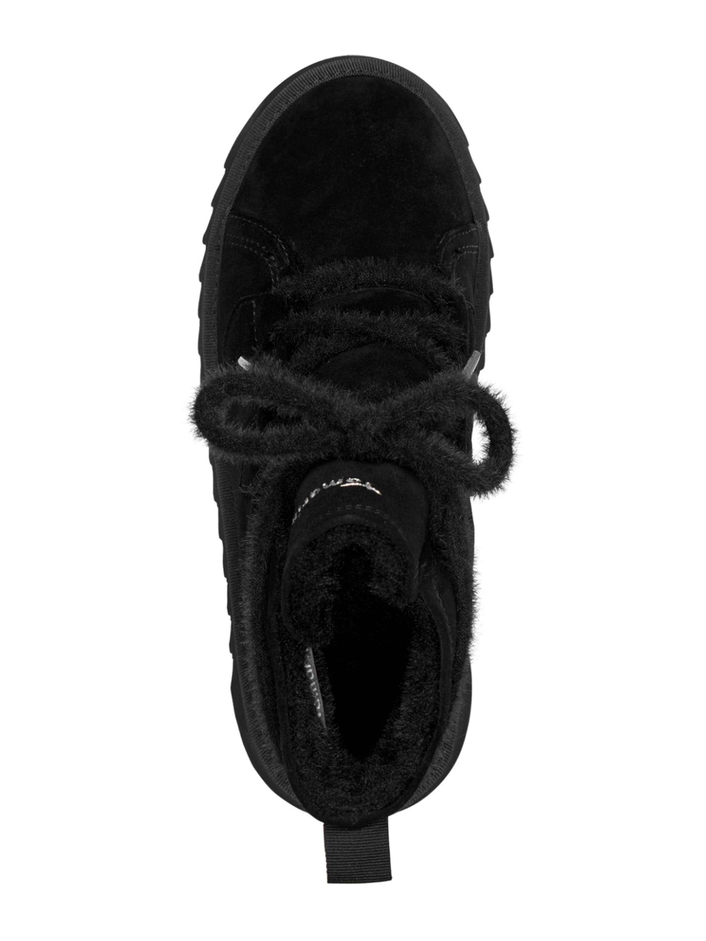 Bottines à lacets Tamaris en noir