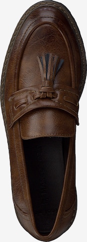 MARCO TOZZI Pantofle w kolorze brązowy