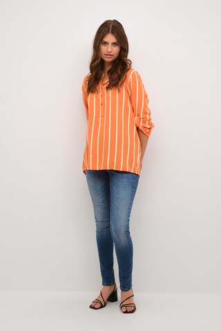 CULTURE Bluse 'Ditta' i orange