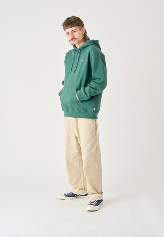 Cleptomanicx Sweatshirt 'Ligull Boxy' in Green