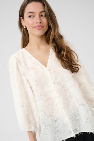 Kaffe Blouse 'Pariva' in Wit