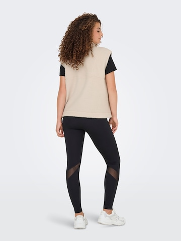 Gilet de sport 'ONPMon' ONLY PLAY en beige