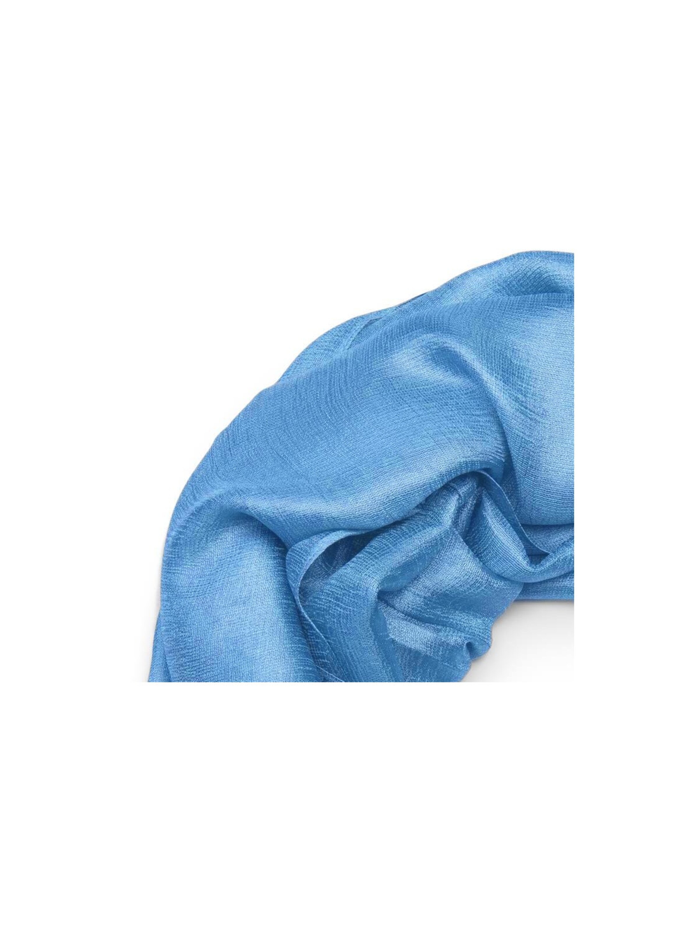 styleBREAKER Schlauchschal 'Seidiger Einfarbiger Loop'‌‌‌‌‌‌‌ in Blau