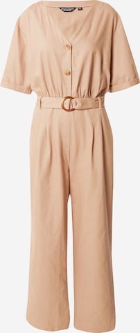 Dorothy Perkins Jumpsuit in Beige: predná strana