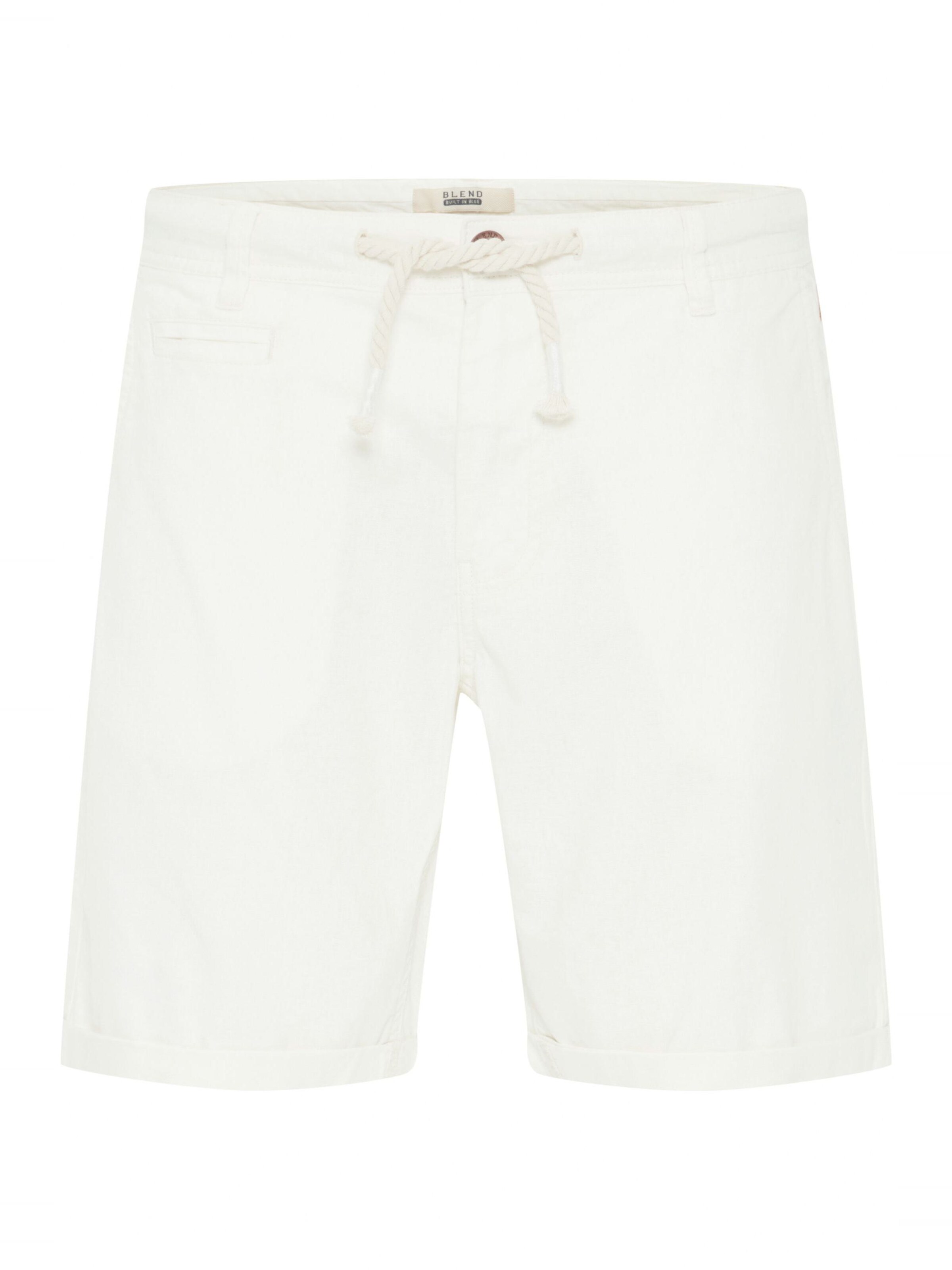 regular Pantaloni 'Lias' di BLEND in bianco: frontale