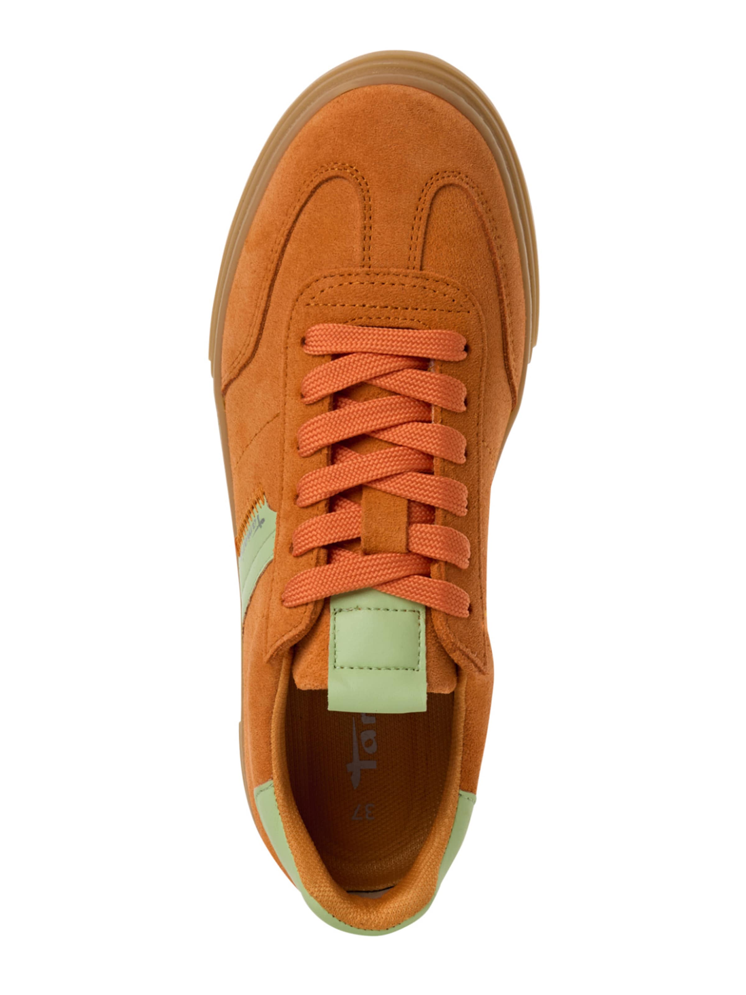 Baskets basses Tamaris en orange