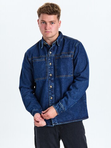 Dxnmxrk Shirt 'DXFerdinand' in Blue: front