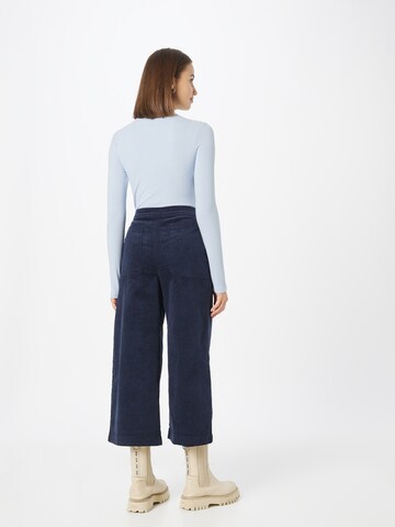 ICHI Loose fit Pants in Blue