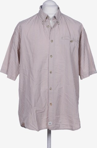 COLUMBIA Button Up Shirt in L in Beige: front