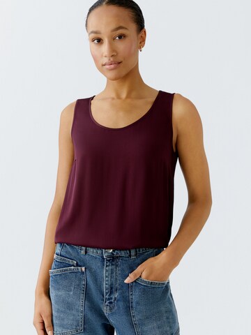 OUI Top in Red: front