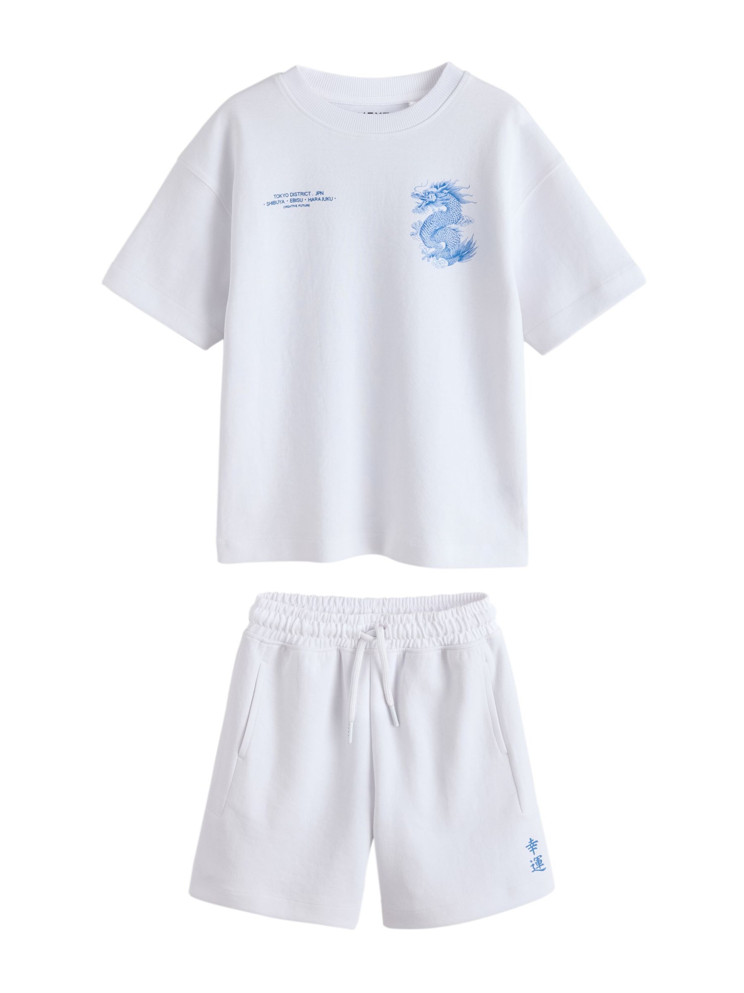 Next Set in Wit: voorkant