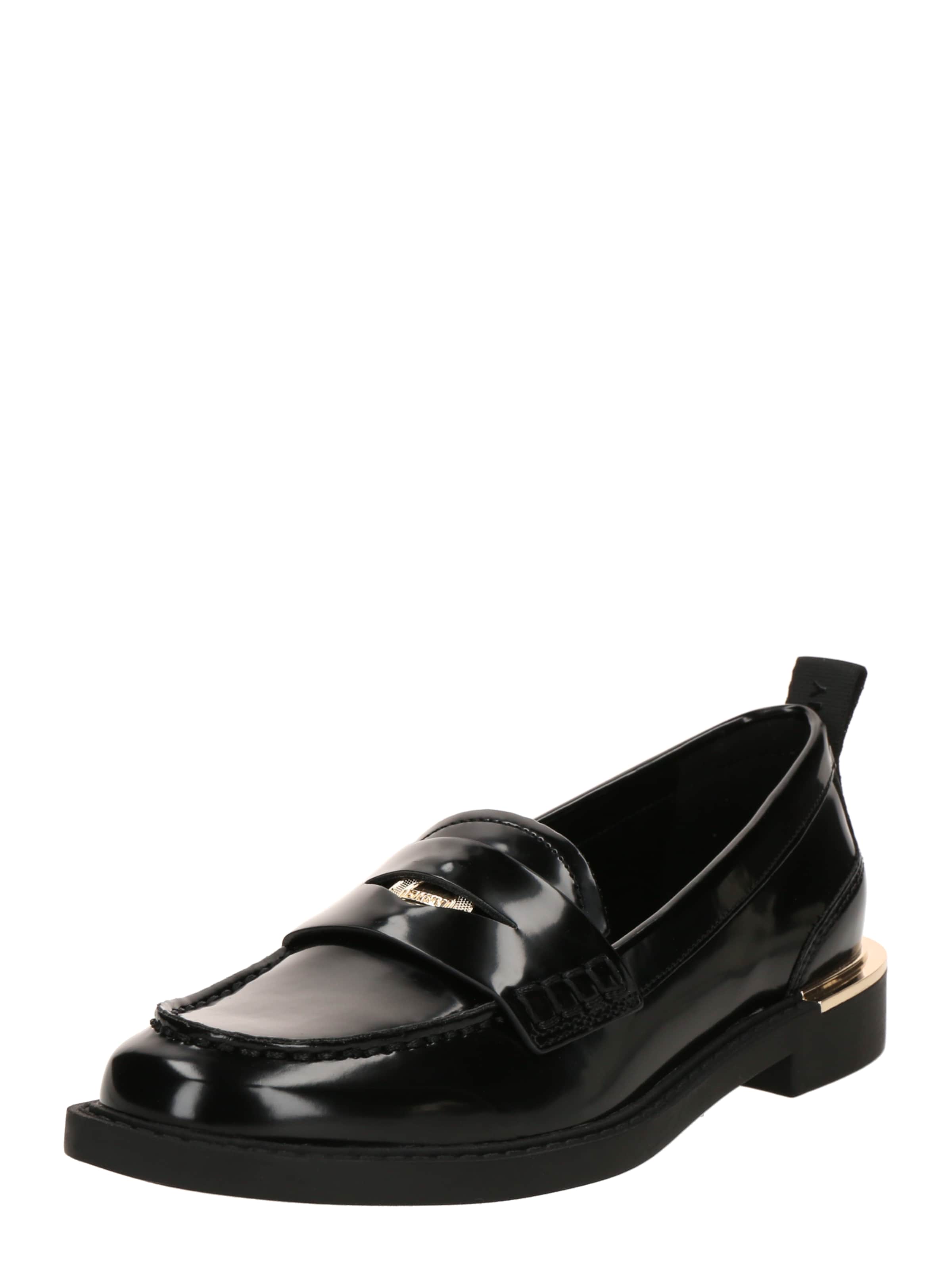 DKNY - Zapatillas en negro: frente
