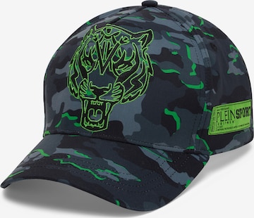 Plein Sport Sportcap in Schwarz: Vorderseite