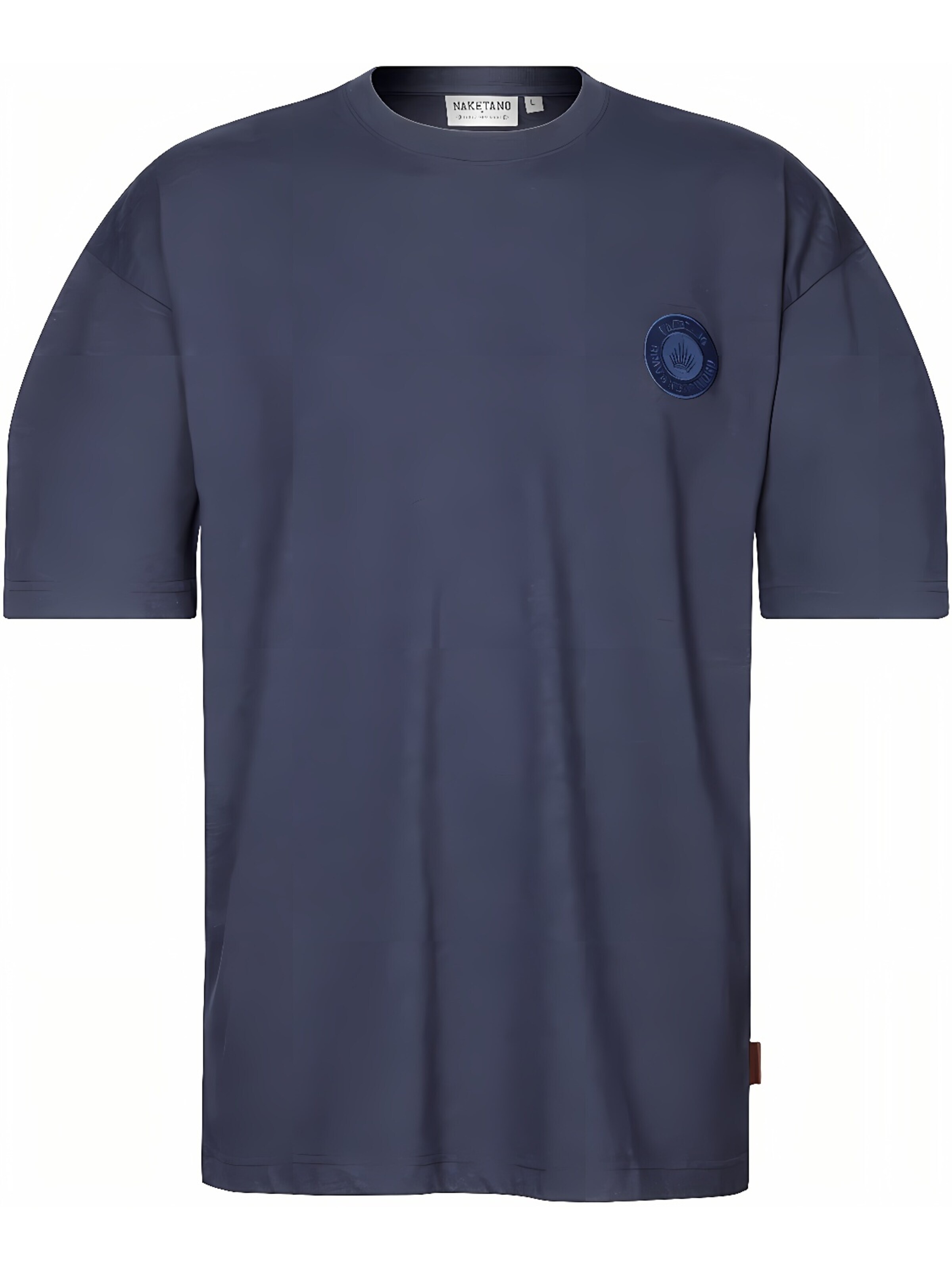 naketano Shirt 'Big Adonis' in Blue: front