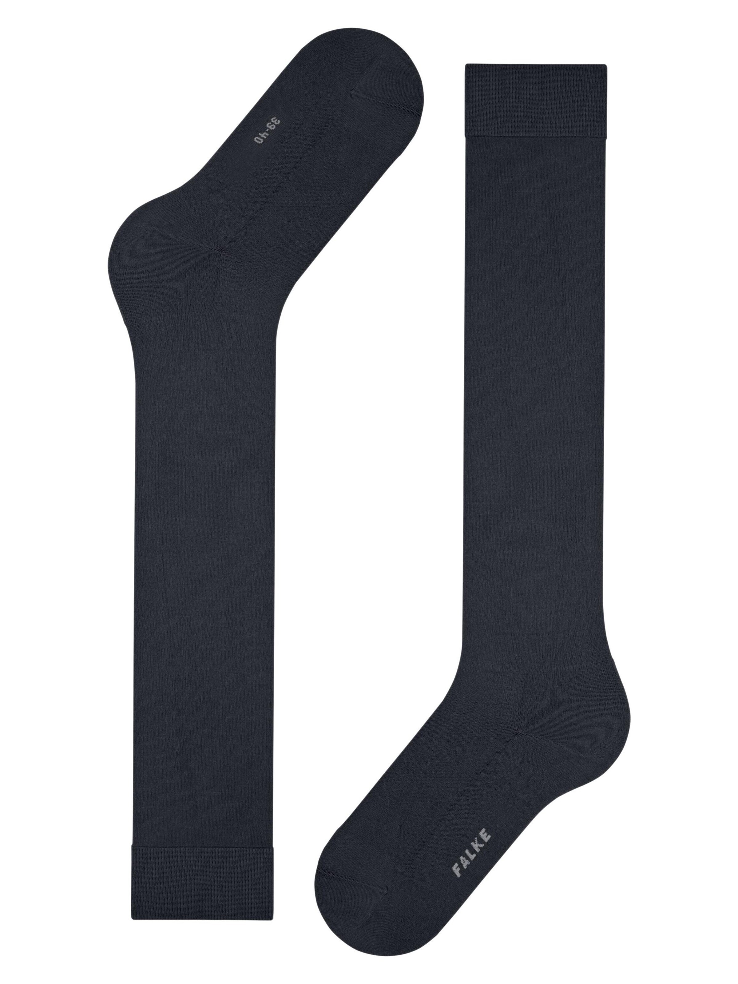 FALKE Knee High Socks 'ClimaWool' in Blue