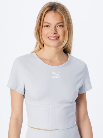 PUMA Shirt in Blauw: voorkant