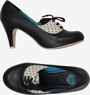 T.U.K. Pumps 35 in Schwarz: Vorderseite