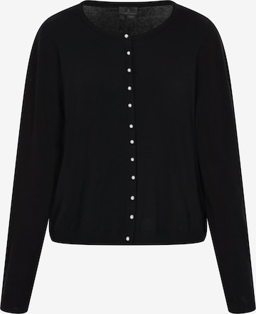 DreiMaster Klassik Gebreid vest in Zwart: voorkant