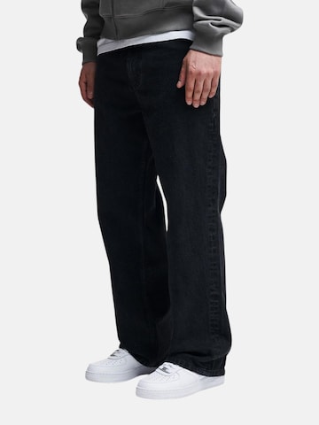 2Y Studios Baggy Jeans 'Adrik Basic' in Schwarz: Vorderseite