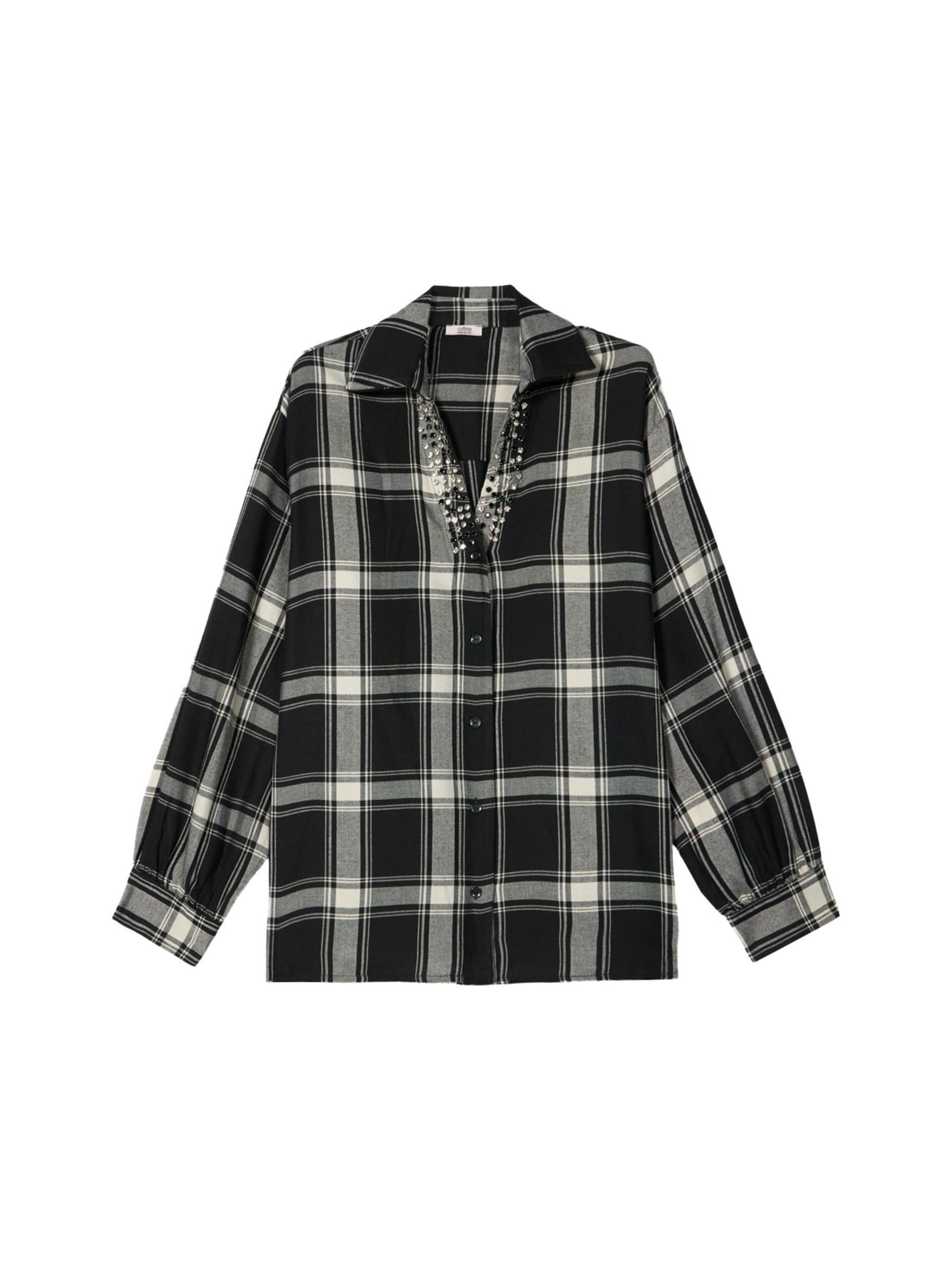 oltre Blouse in Black: front