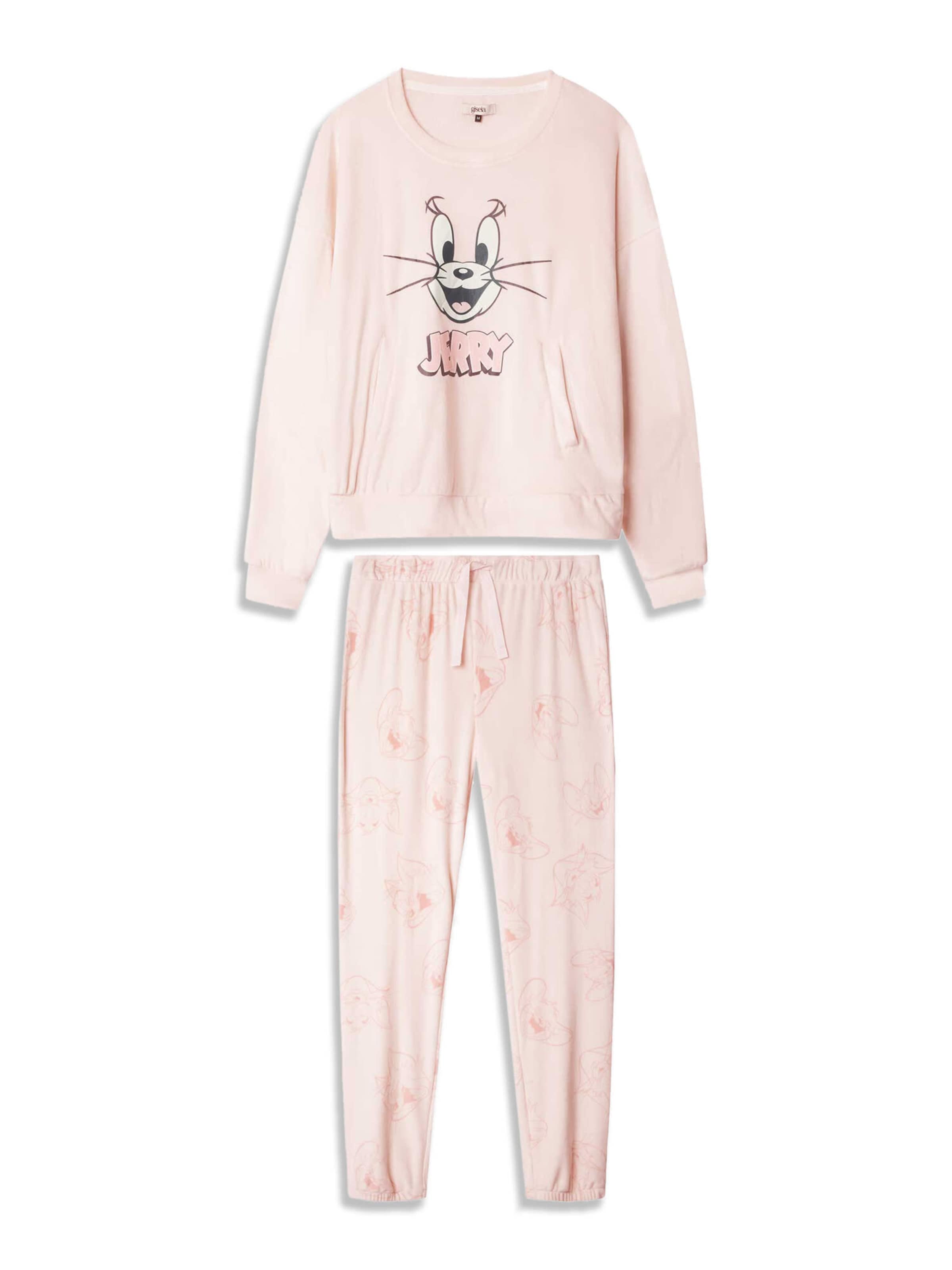 Gisela Pyjamas 'Jerry' i pink: forside