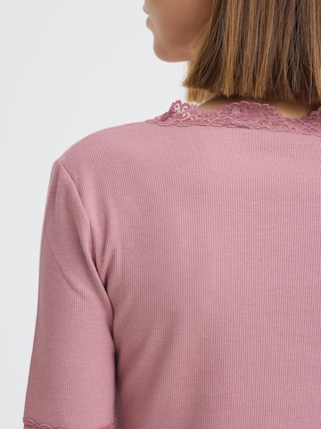 Oxmo - Camiseta ' OXNSuna Lace ' en rosa