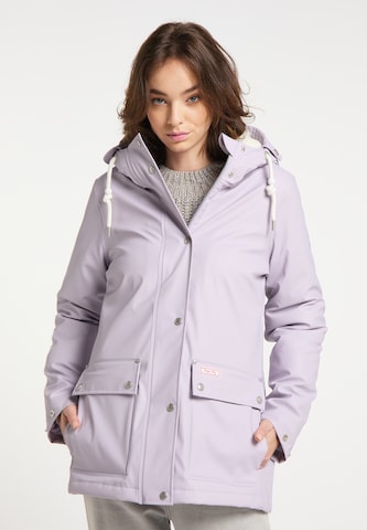 Veste fonctionnelle MYMO en violet : devant