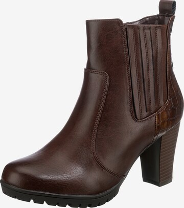 ambellis Chelsea Boots in Brown: front