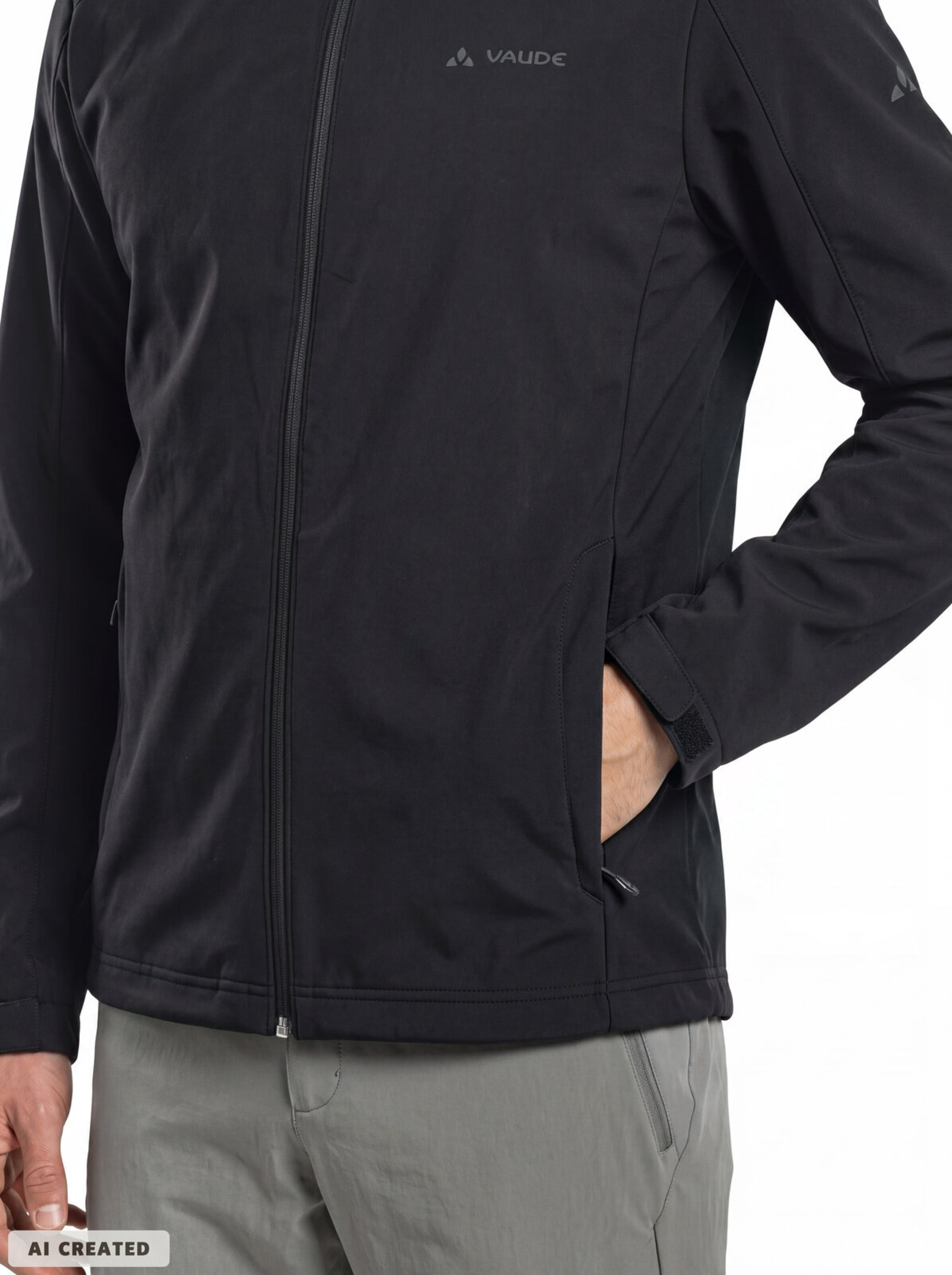 VAUDE Between-season jacket in Black