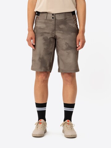 VAUDE Regular Outdoor trousers 'Loamer' in Beige: front