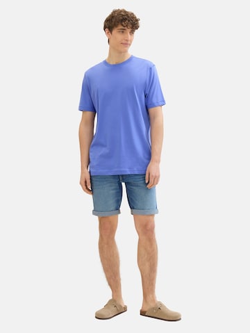 TOM TAILOR DENIM Regular Shorts in Blau